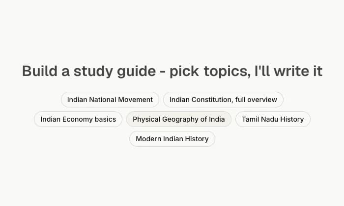 Turn any topic into a quiz in superprep